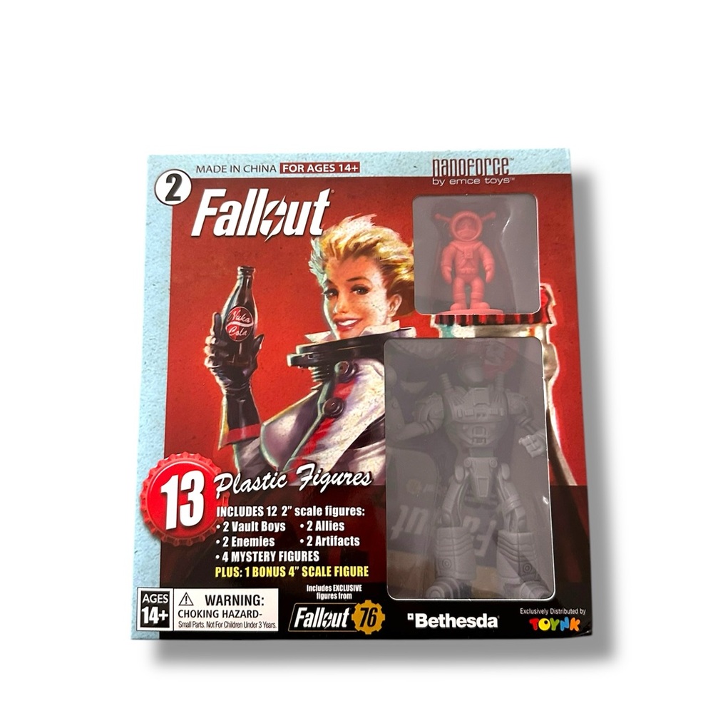 Fallout Nanoforce Series 1 Army Builder Figure Collection - Boxed Volume 2 New